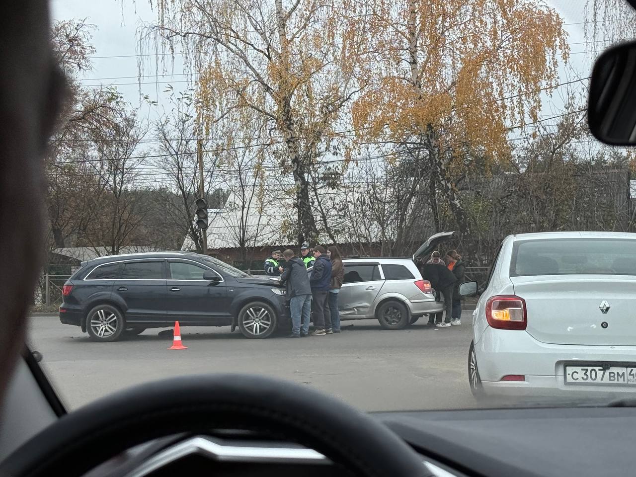 ДТП на улице Чайковского в Курске