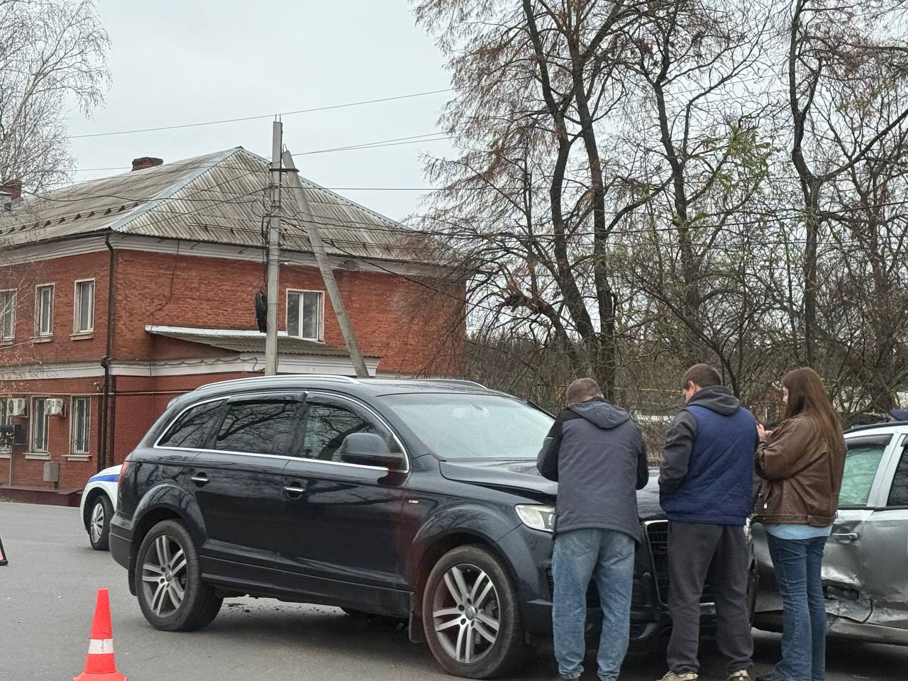 ДТП на улице Чайковского в Курске ДТП на улице Чайковского в Курске