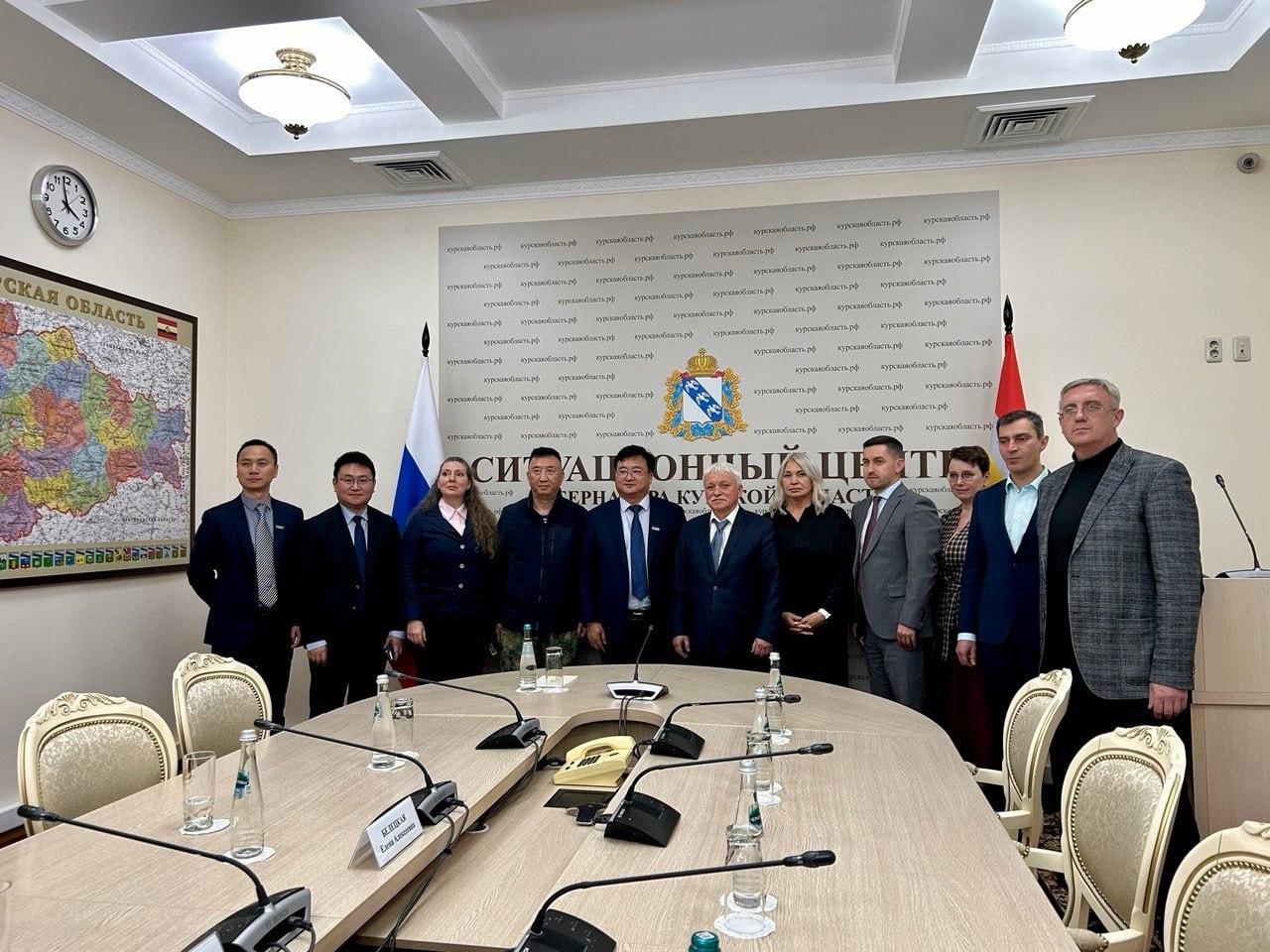 Курскую область впервые посетила делегация Группы компаний CCSP из Китайской Народной Республики