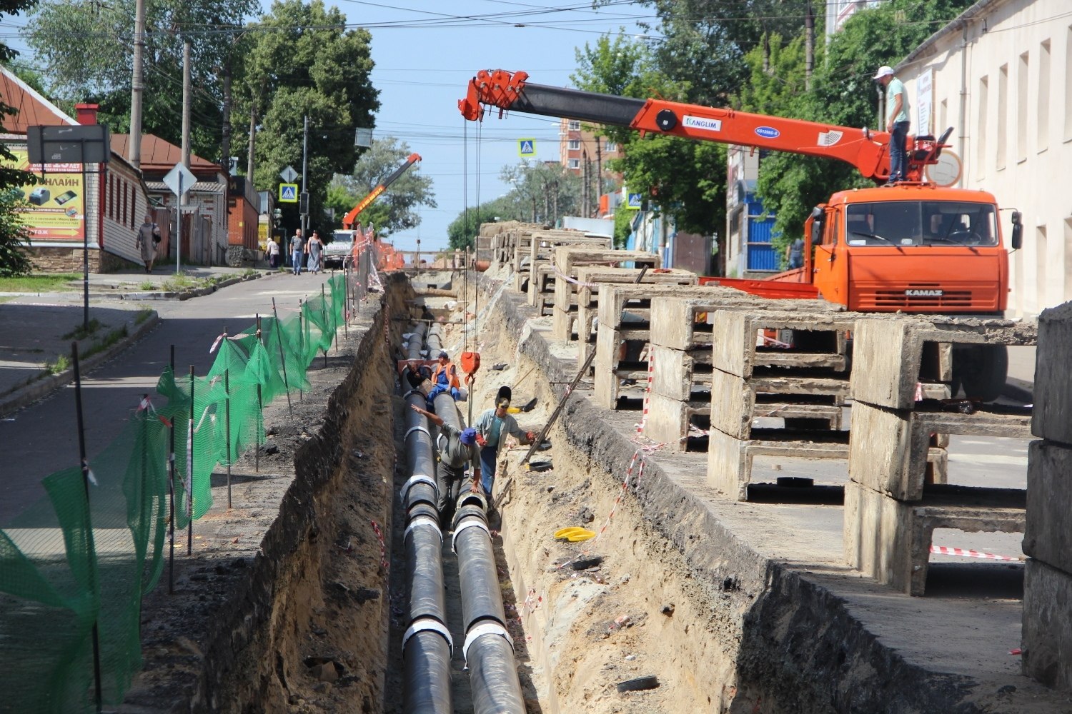 С начала года специалисты филиала АО «РИР Энерго» - «Курская генерация» заменили во всех округах Курска более 16,5 км тепловых сетей при годовом плане в 10,7 км