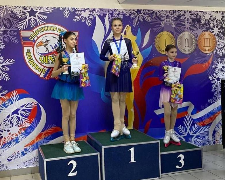 Железногорская фигуристка покорила Орловский лед! Железногорская фигуристка покорила Орловский лед!