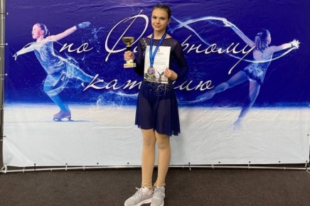 Железногорская фигуристка покорила Орловский лед!