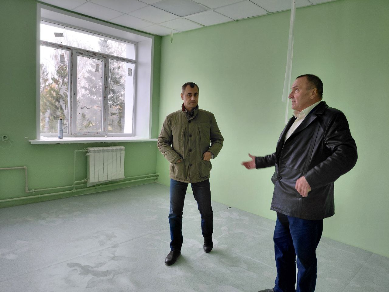 Михаил Игнатов: Посетил Черемисиновскую школу, чтобы лично проверить ход капитального ремонта