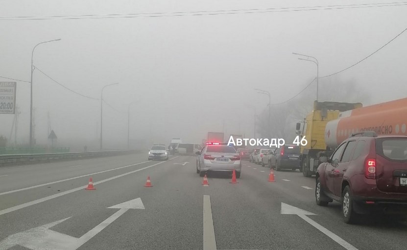 В аварии под Курском ранены трое взрослых и четверо детей из Белгорода