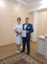 Все начинается с любви. Именно любовь, взаимная и крепкая, привела Ульяну и Александра в отдел ЗАГС администрации Фатежского района, где состоялась торжественная регистрация заключения их брака