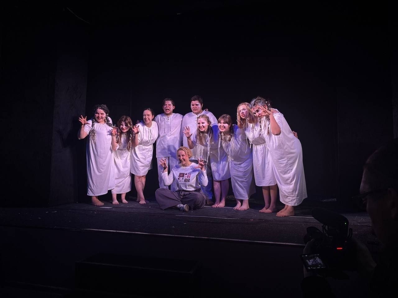 11 ноября в Курском театре кукол состоялся иммерсивный спектакль «Курская аномалия»