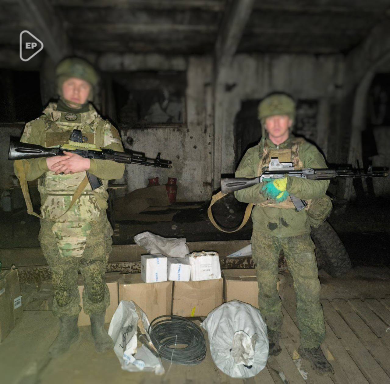 Молодёжное крыло Единой России передало военным РФ гумпомощь