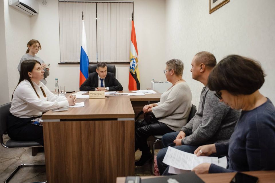 Курский губернатор провёл личный приём граждан