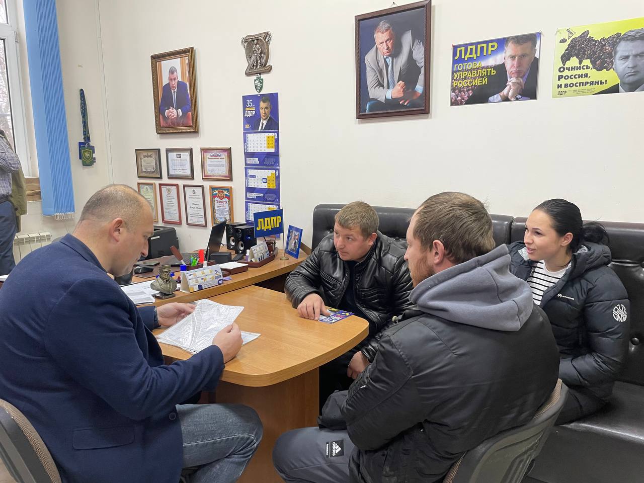 Алексей Томанов: Сегодня присоединился к Всероссийскому приёму граждан, который ежемесячно проводится депутатами по поручению Председателя ЛДПР Леонида Слуцкого