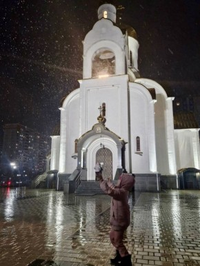 Подписчики «ГИ» ловят первые снежинки и субботнее настроение - в Курске снег с дождем
