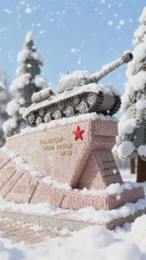 В сети набирает популярность тренд "вязаные города"