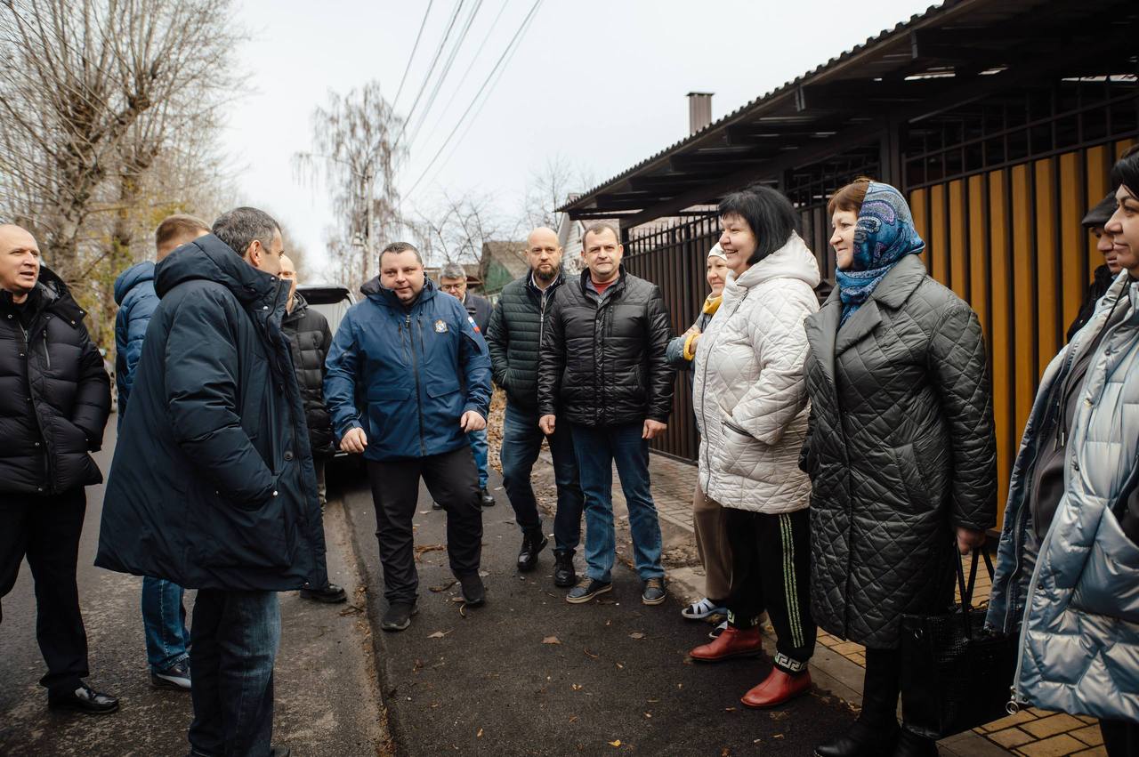 Александр Хинштейн проверил качество ремонта дорог в Курске Александр Хинштейн проверил качество ремонта дорог в Курске