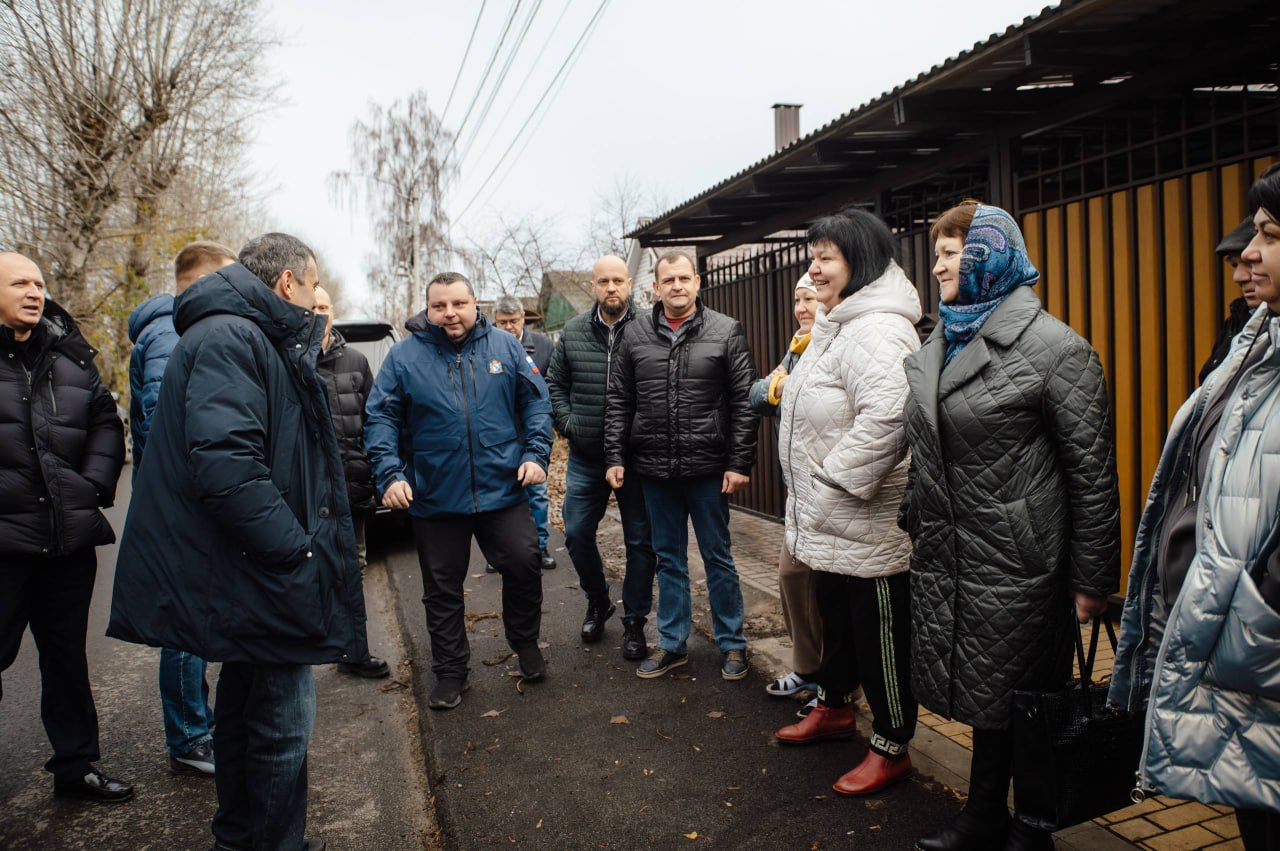 Губернатор оценил качество ремонта дорог Губернатор оценил качество ремонта дорог