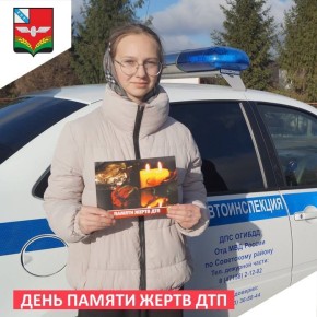 Ежегодно в третье воскресенье ноября отмечают Всемирный день памяти жертв ДТП