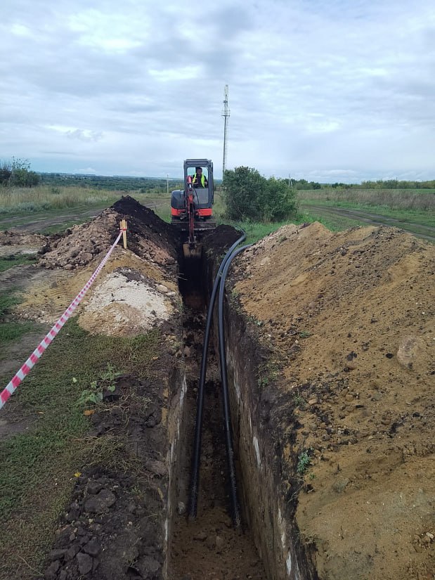 В деревне Ефремовка в Курской области завершается строительство новой системы водоснабжения
