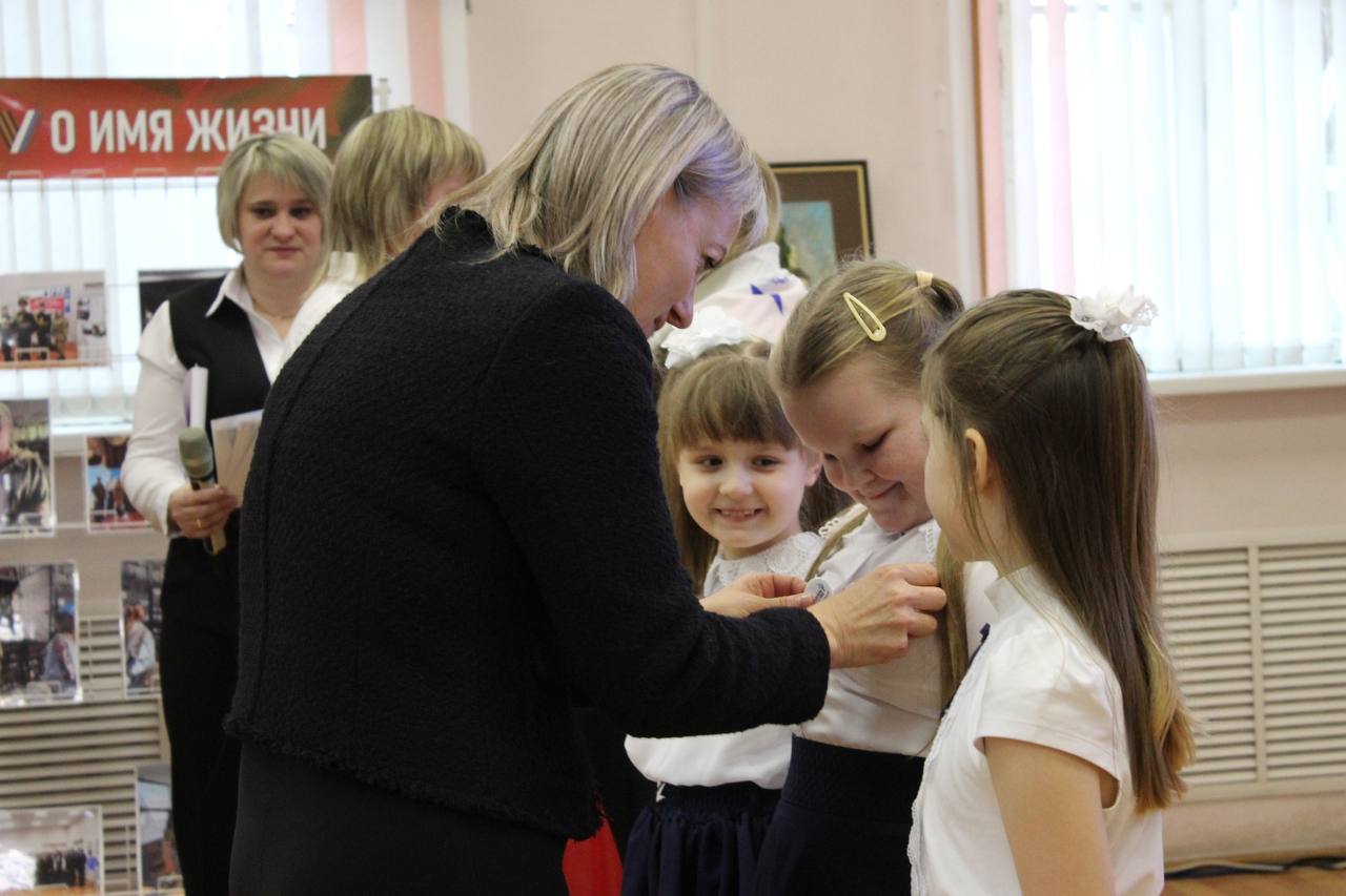 Курские школьники вступили в ряды «Орлят России» Курские школьники вступили в ряды «Орлят России»