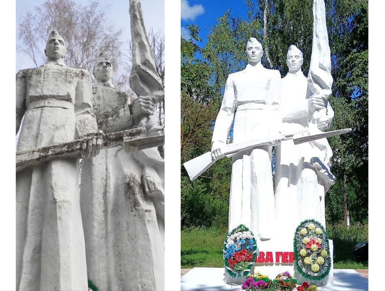 В Курской области привели в порядок 441 памятник и мемориал