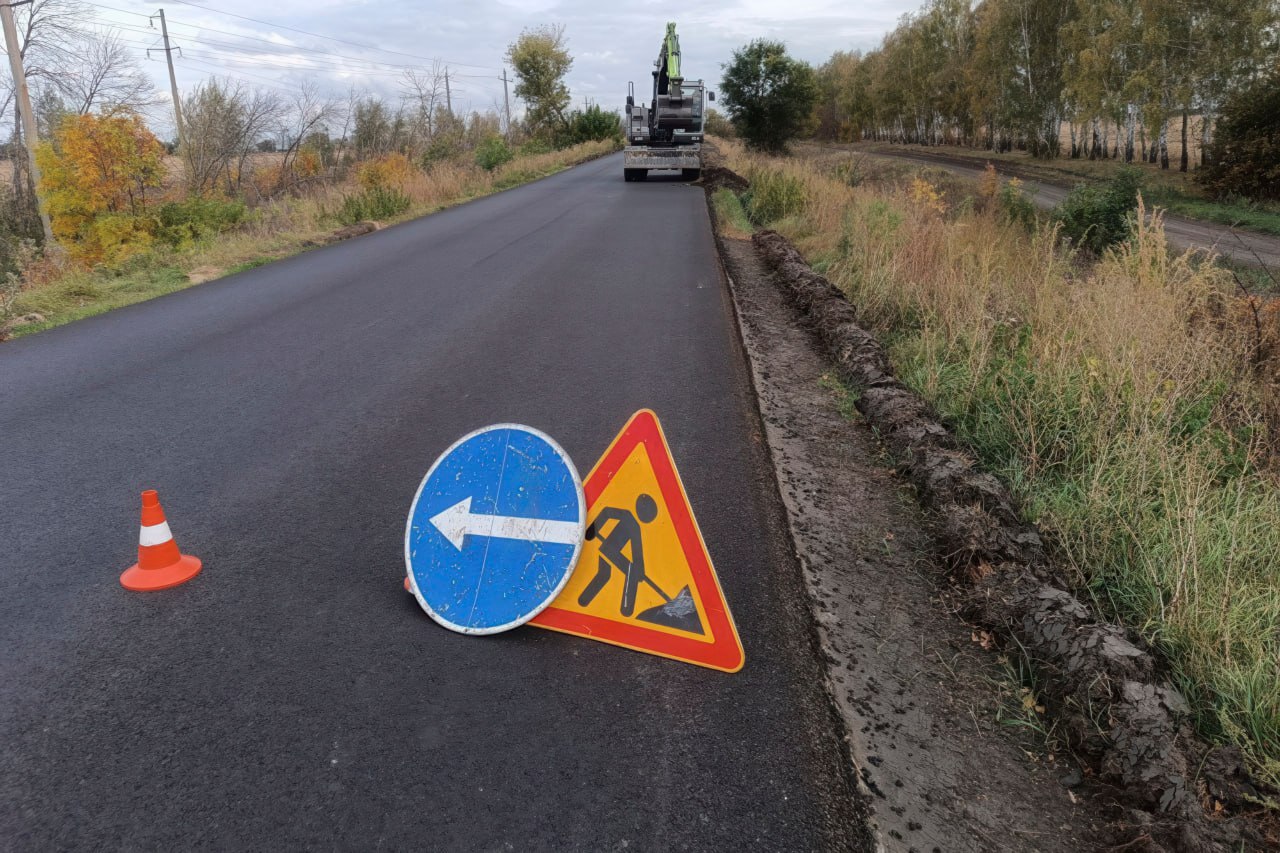 В Курском районе приостановили строительство дороги