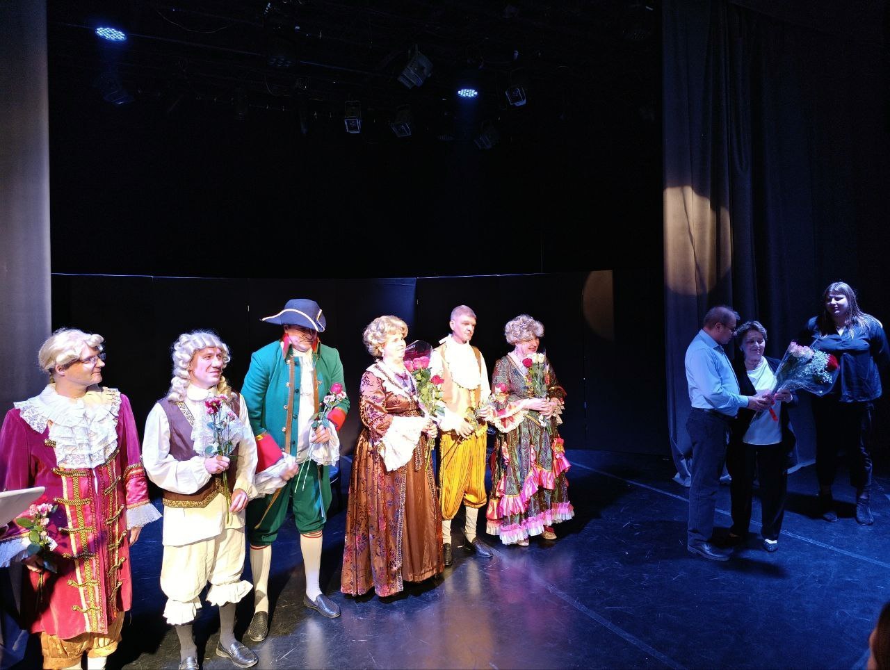 Впервые в истории Курска незрячие артисты на большой сцене!