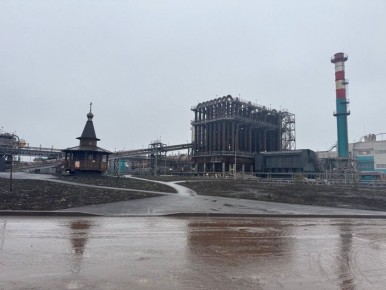 Под Железногорском 16 ноября загорелся завод «Цинкум»