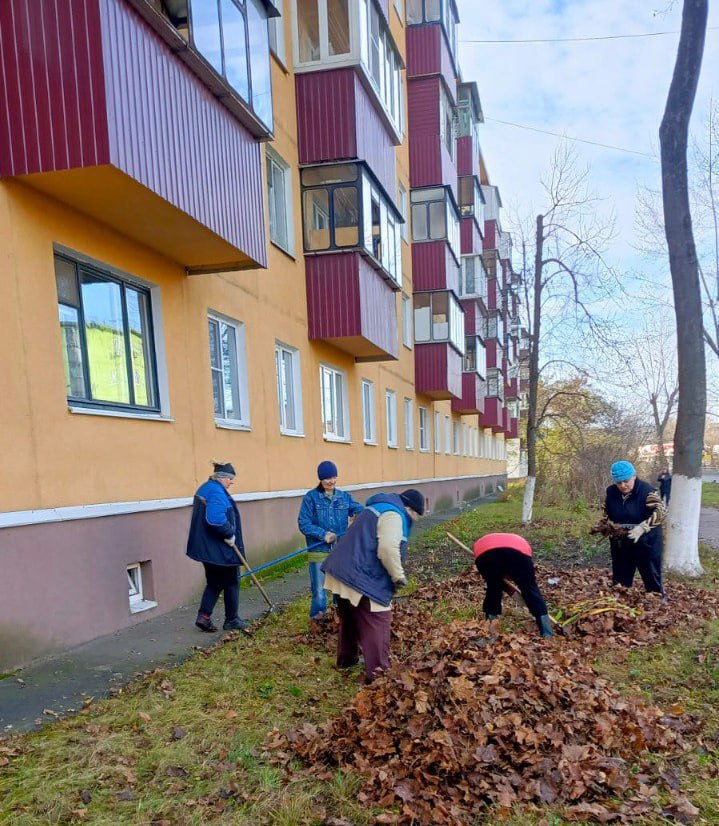 На улицах Менделеева и Черняховского куряне навели порядок На улицах Менделеева и Черняховского куряне навели порядок