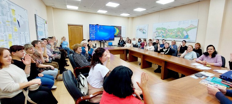 В минувшую пятницу состоялось отчётно-выборное собрание Курчатовской городской организации «Союз Женщин России» В минувшую пятницу состоялось отчётно-выборное собрание Курчатовской городской организации «Союз Женщин России»