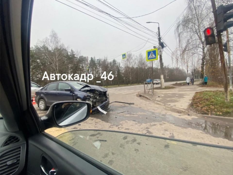 Двое пострадавших в ДТП в Курске