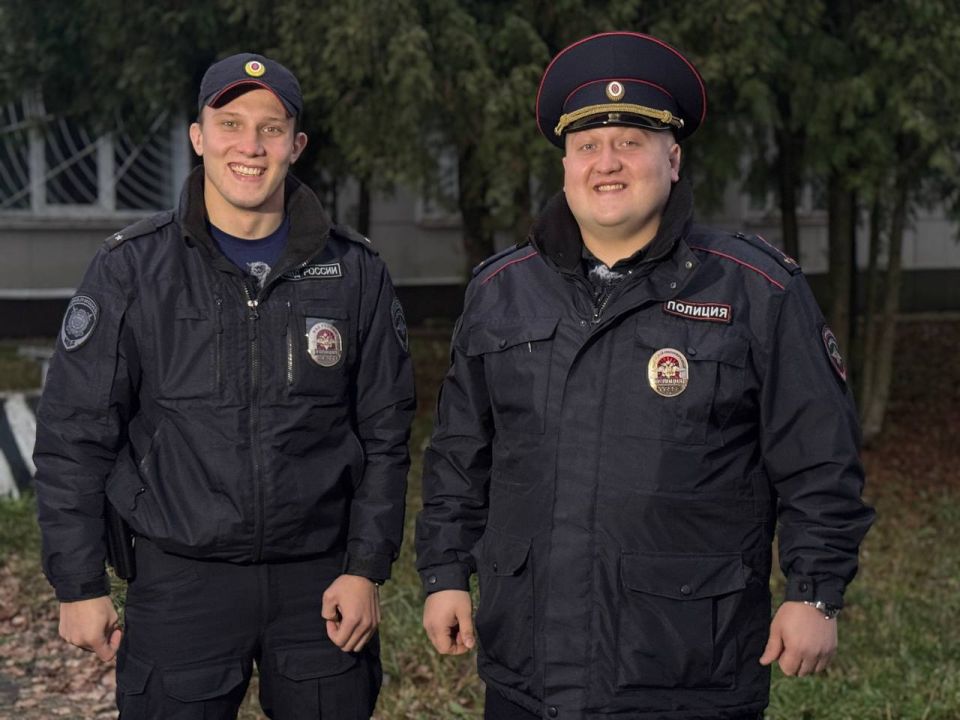 Два брата участковых уполномоченных на страже порядка в Железногорске