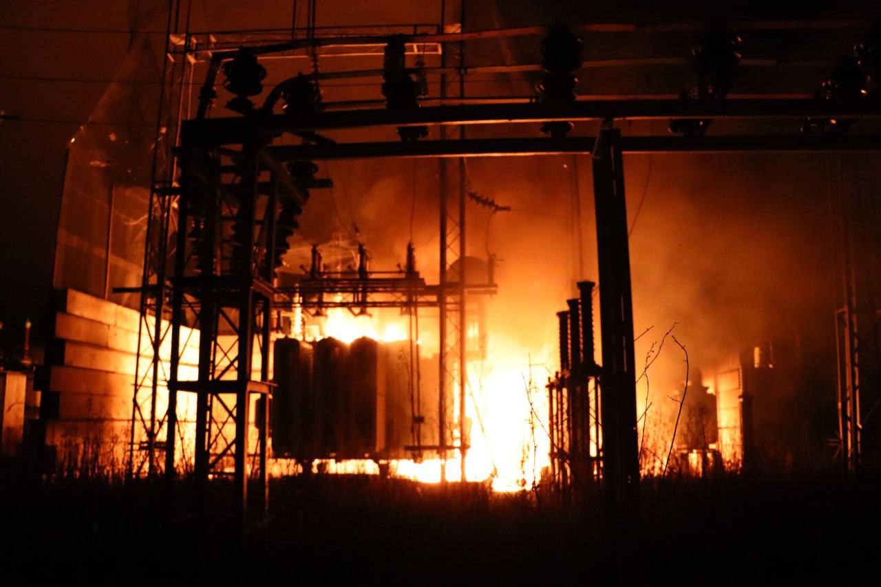 Александр Хинштейн: Сегодня ночью враг нанёс удары по электроподстанциям в приграничье Александр Хинштейн: Сегодня ночью враг нанёс удары по электроподстанциям в приграничье