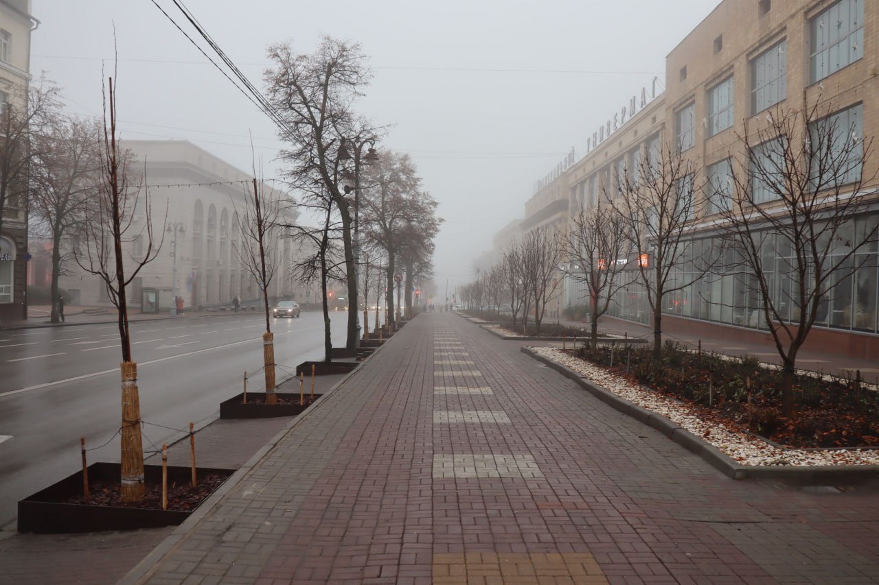 Утро в Курске встречает туманом Утро в Курске встречает туманом