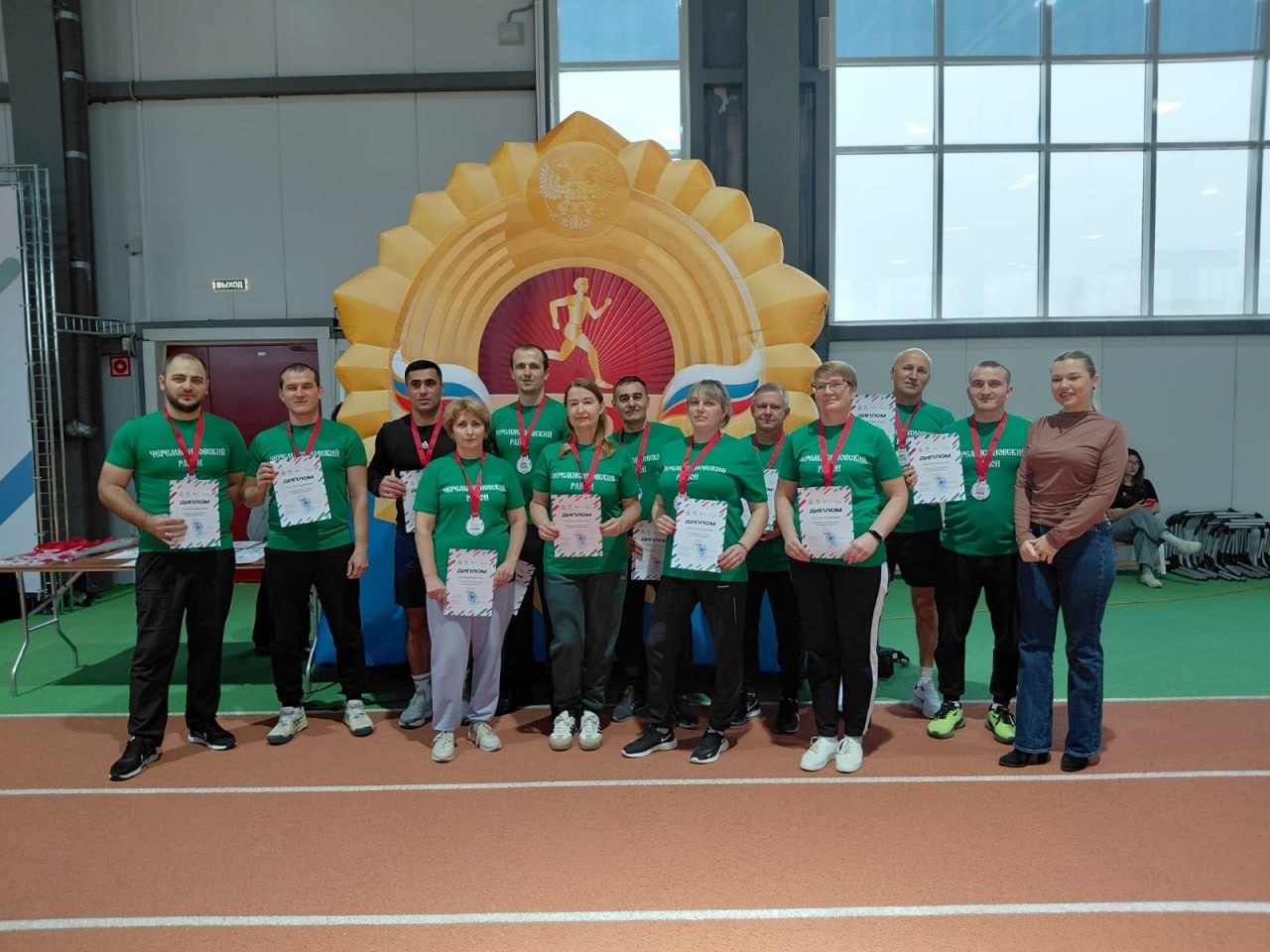 Сегодня в Легкоатлетическом манеже города Курска состоялась спартакиада "От знака ГТО к Олимпийским медалям" Сегодня в Легкоатлетическом манеже города Курска состоялась спартакиада "От знака ГТО к Олимпийским медалям"