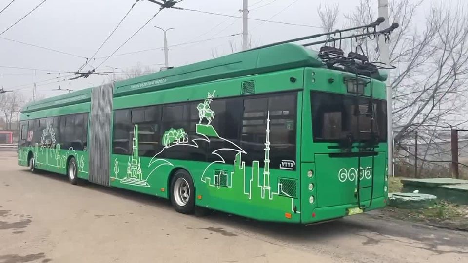 Новый троллейбус-гармошка «Горожанин» вышел на маршрут в Курске