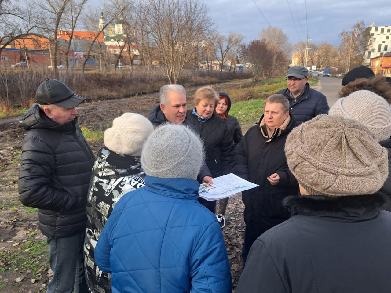 Куряне хотят превратить берег Тускари в прогулочную и велозону