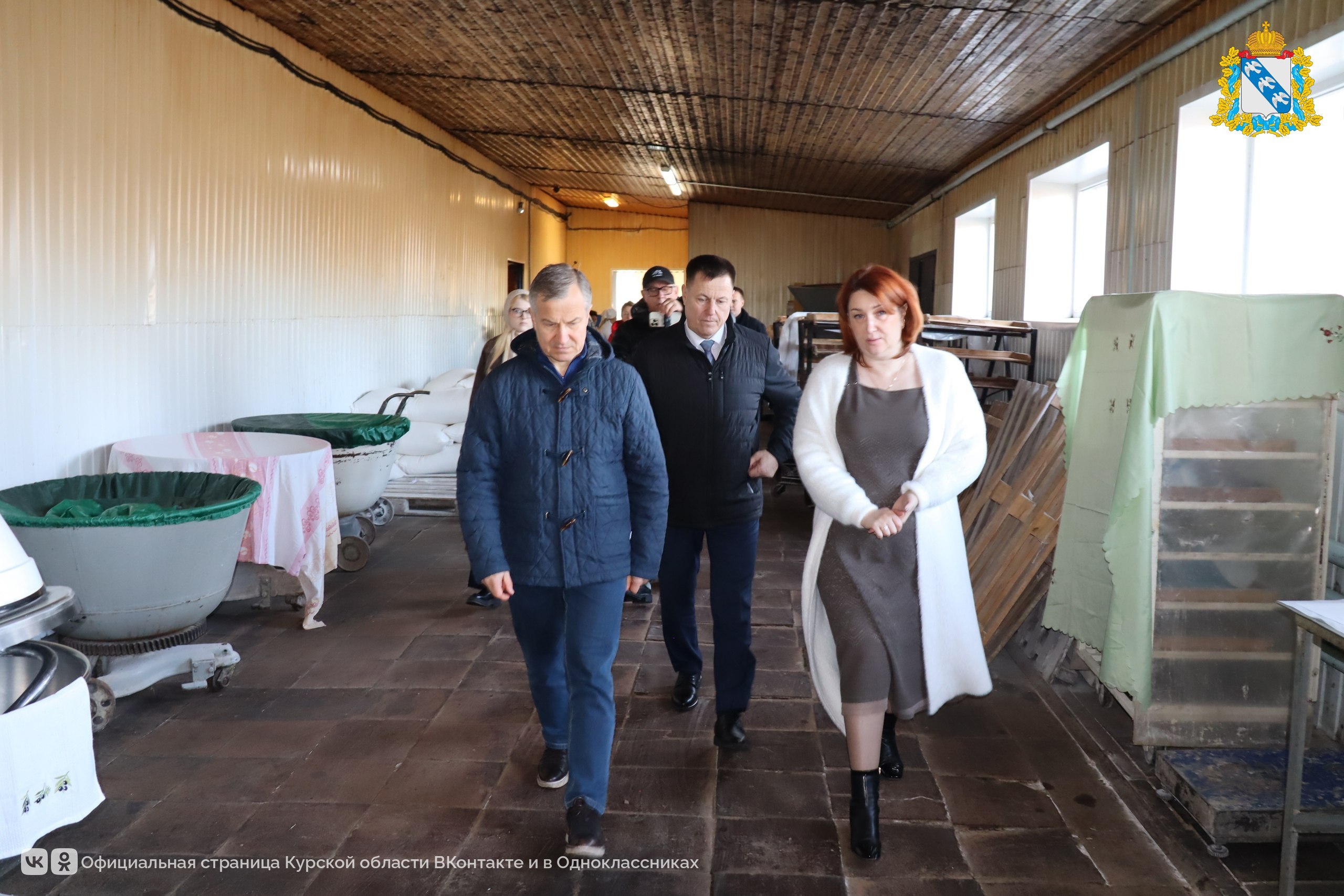 В ходе рабочего визита в Пристенский район первый заместитель губернатора – председатель Правительства Курской области Александр Чепик ознакомился с местными предприятиями В ходе рабочего визита в Пристенский район первый заместитель губернатора – председатель Правительства Курской области Александр Чепик ознакомился с местными предприятиями