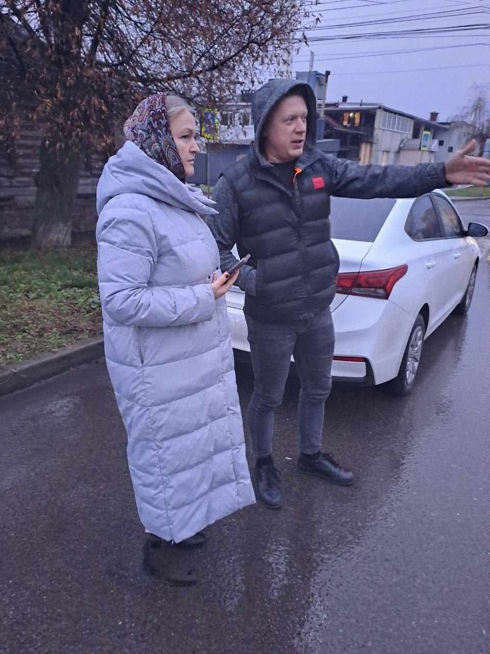 В Центральном округе Курска представители отдела надзорной деятельности встретились с председателем территориального общественного самоуправления (ТОС) улицы Карла Либкнехта