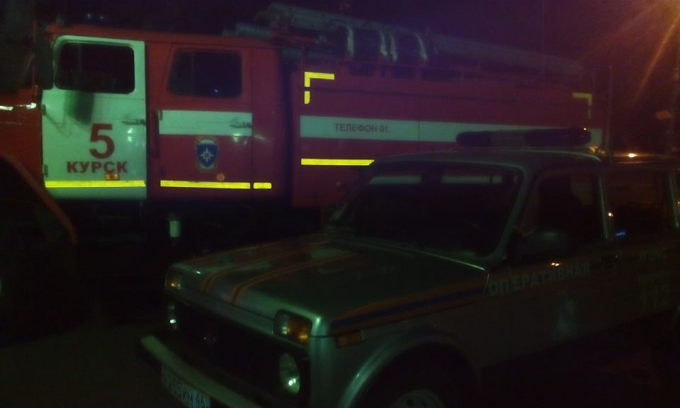 73-летний мужчина погиб при пожаре в Курском районе
