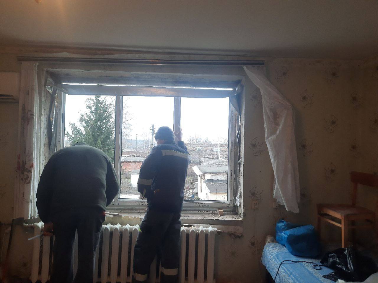 123 Во Льгове восстанавливают дома, пострадавшие от атаки ВСУ