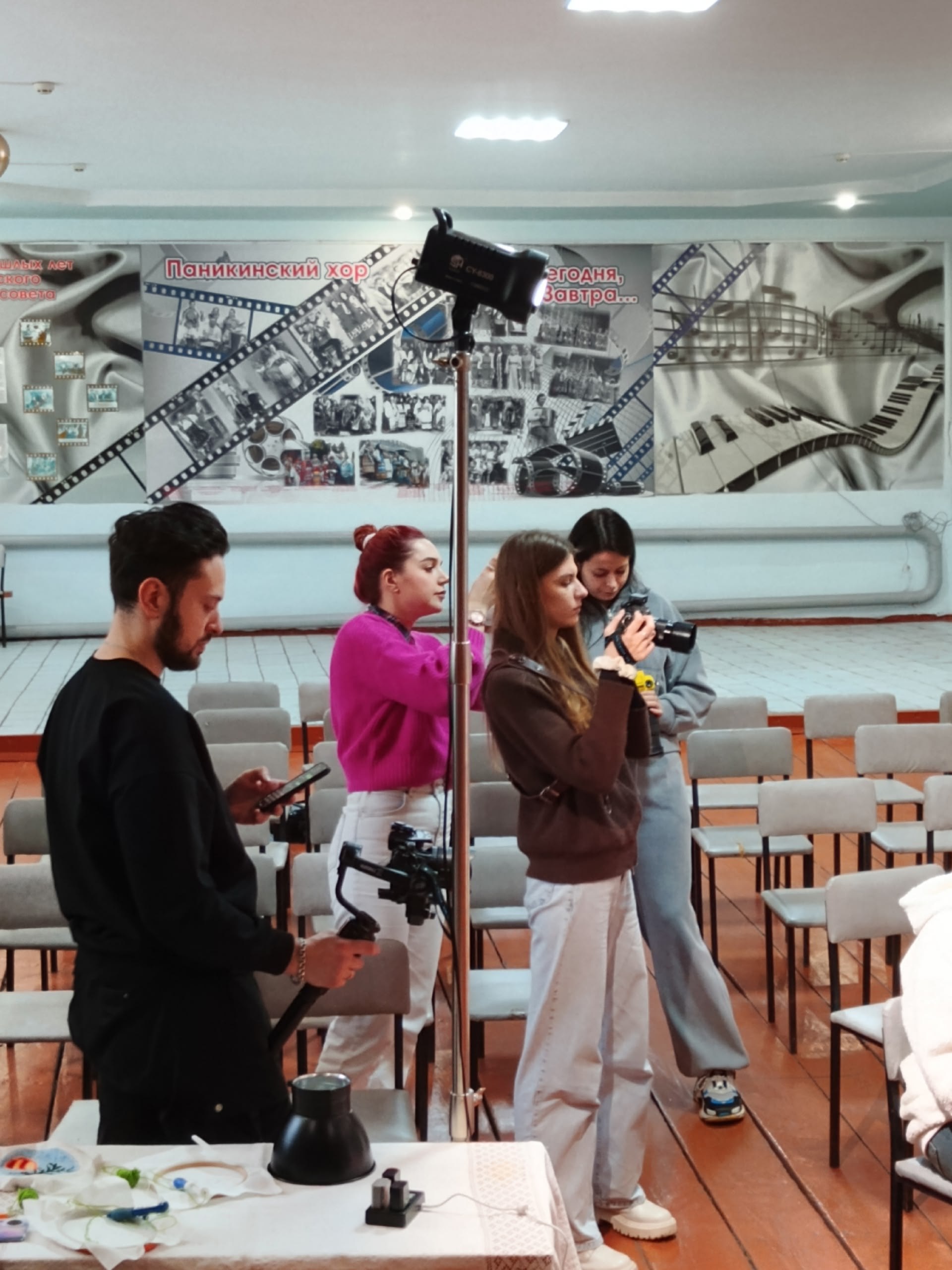 Паникинский сельский Дом культуры стал настоящей съемочной площадкой Паникинский сельский Дом культуры стал настоящей съемочной площадкой