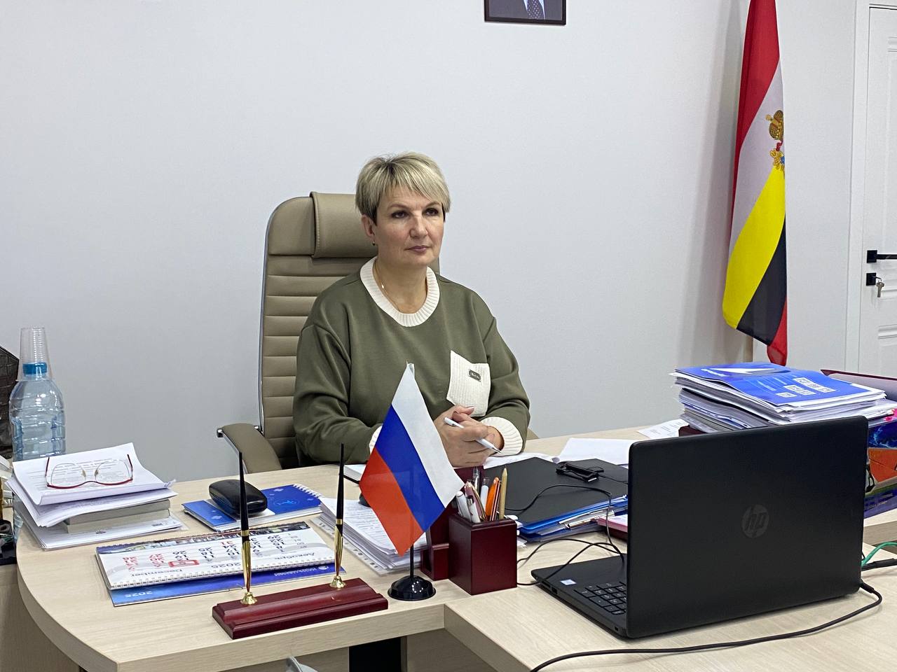 Нина Голубева: Прямая линия с главой региона Александром Евсеевичем Хинштейном завершена Нина Голубева: Прямая линия с главой региона Александром Евсеевичем Хинштейном завершена