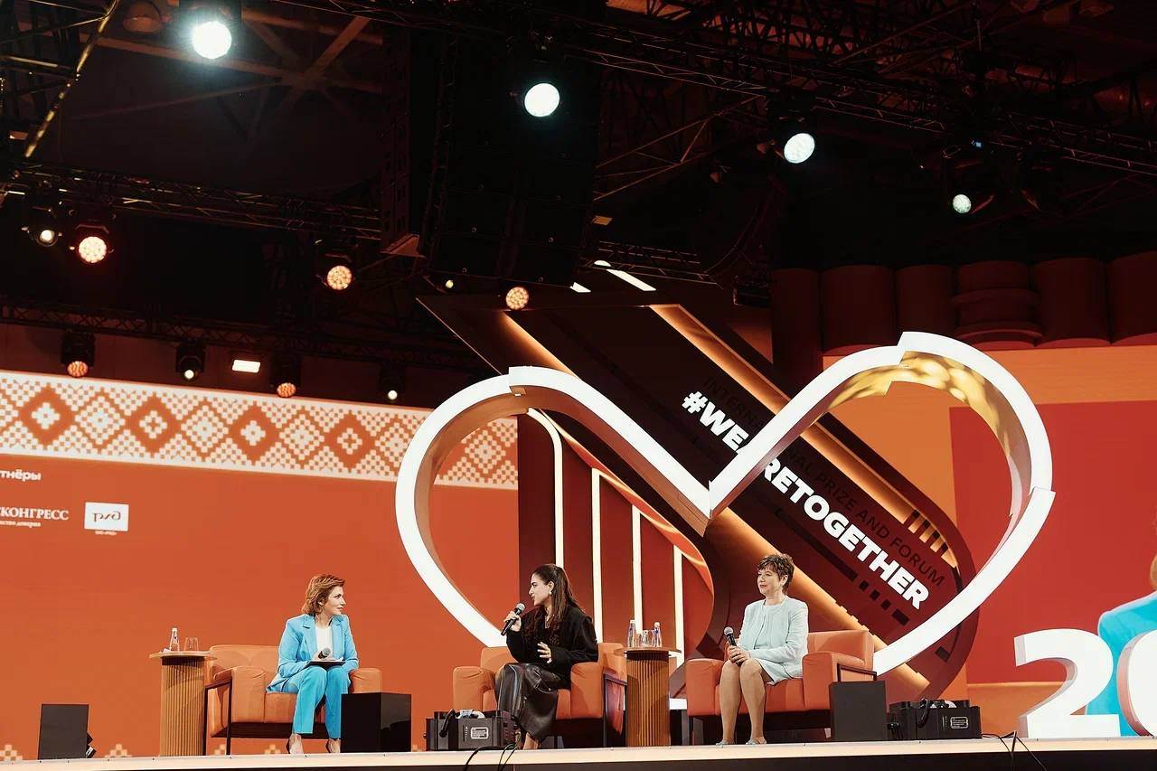 Екатерина Харченко: Вчера на Международном форуме гражданского участия #МЫВМЕСТЕ 2025 рассказали стране об опыте реализации нашего проекта «Мои наставники» Женского движения Единой России! Екатерина Харченко: Вчера на Международном форуме гражданского участия #МЫВМЕСТЕ 2025 рассказали стране об опыте реализации нашего проекта «Мои наставники» Женского движения Единой России!