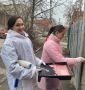 В рамках проекта «Чистый город» в Центральном округе устраняют наркотическую рекламу
