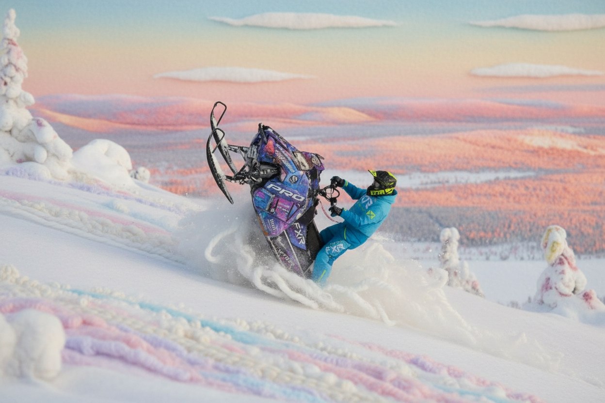 Пока о настоящем снеге мы только мечтаем, композитовцы задействовали ИИ и смоделировали уютные, вязаные кадры Пока о настоящем снеге мы только мечтаем, композитовцы задействовали ИИ и смоделировали уютные, вязаные кадры