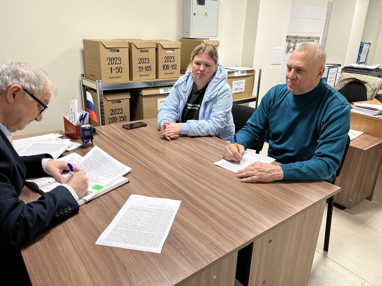 Павел Золотарев: Продолжаю работу с нотариусом Глушковского нотариального округа Павел Золотарев: Продолжаю работу с нотариусом Глушковского нотариального округа