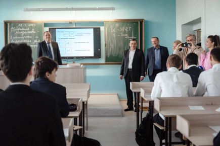 Сергей Цуканов: Фатежский район с рабочим визитом посетил губернатор Александр Хинштейн