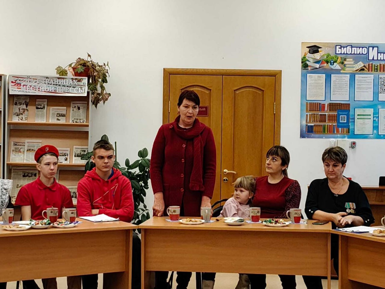 Виктор Кожухов: Принял участие в круглом столе под названием «Герои Отечества – гордость России!» состоявшемся в Межпоселенческой библиотеке Виктор Кожухов: Принял участие в круглом столе под названием «Герои Отечества – гордость России!» состоявшемся в Межпоселенческой библиотеке