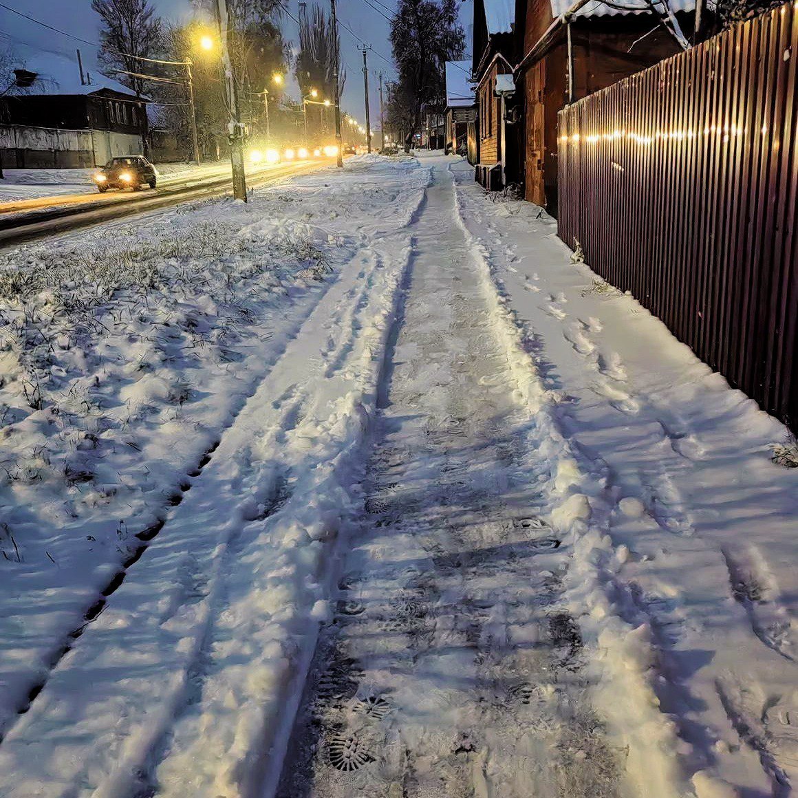 Доброе зимнее утро, район!