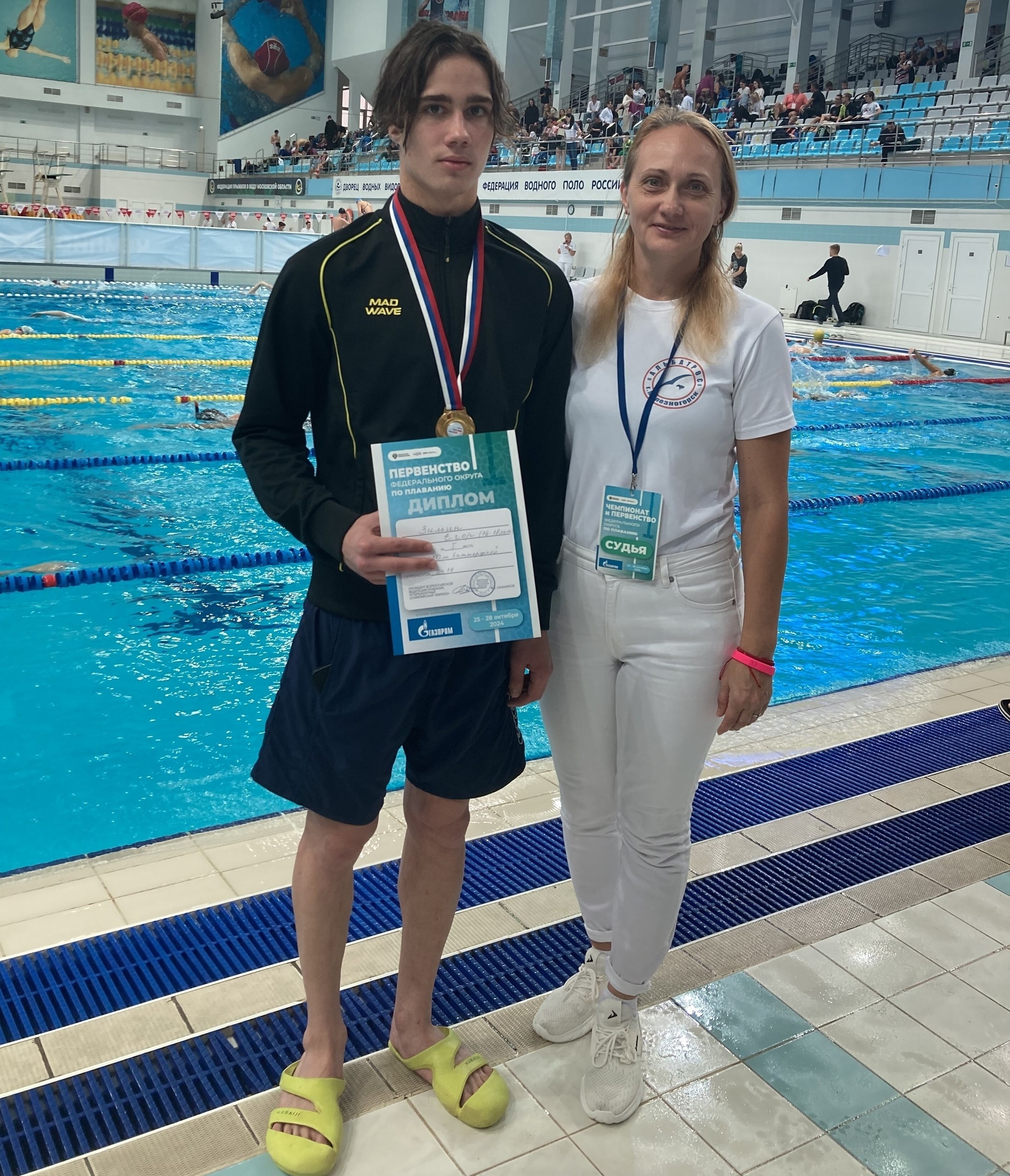 Ещё один железногорский спортсмен, воспитанник Спортшколы Альбатрос Егор Зимин, достиг значимой вершины в своей спортивной карьере