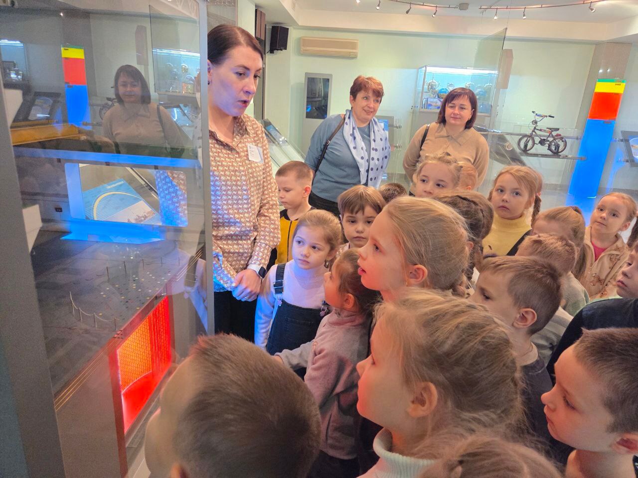 Милоты пост. «Атомные почемучки» в гостях у сотрудников Курской АЭС