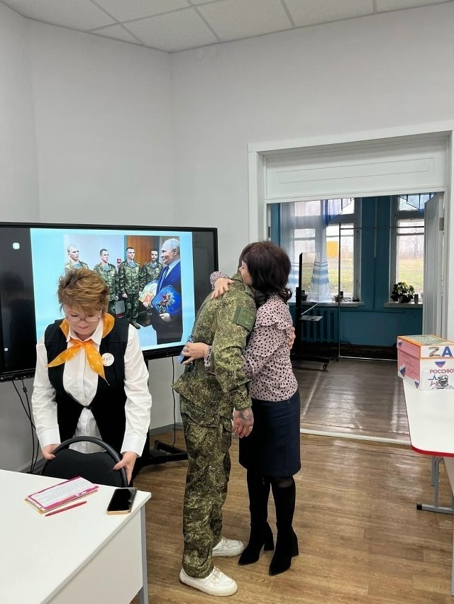 Классная встреча с участником СВО Классная встреча с участником СВО