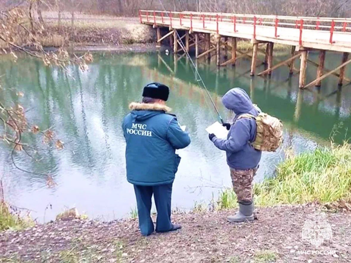 Курские спасатели следят за безопасностью на водоёмах